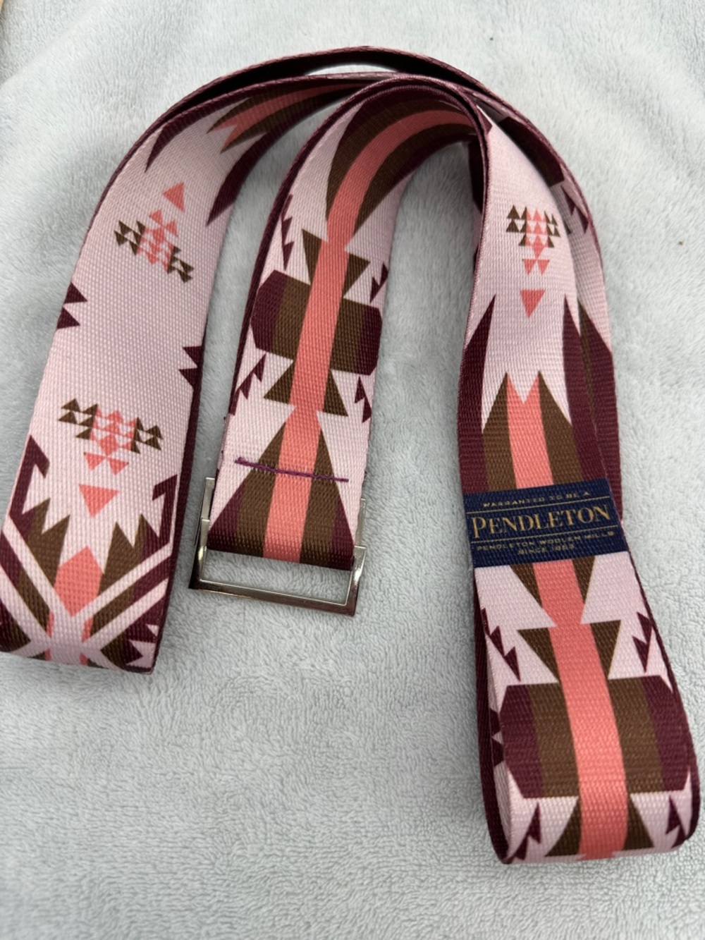 Pendleton Web Belt x Yune Yoga “Guarda Pampa” Carrier/Stretching Strap 60”L